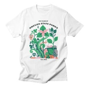 100 Years Of Oregon State Parks By Carson Ellis T-Shirt